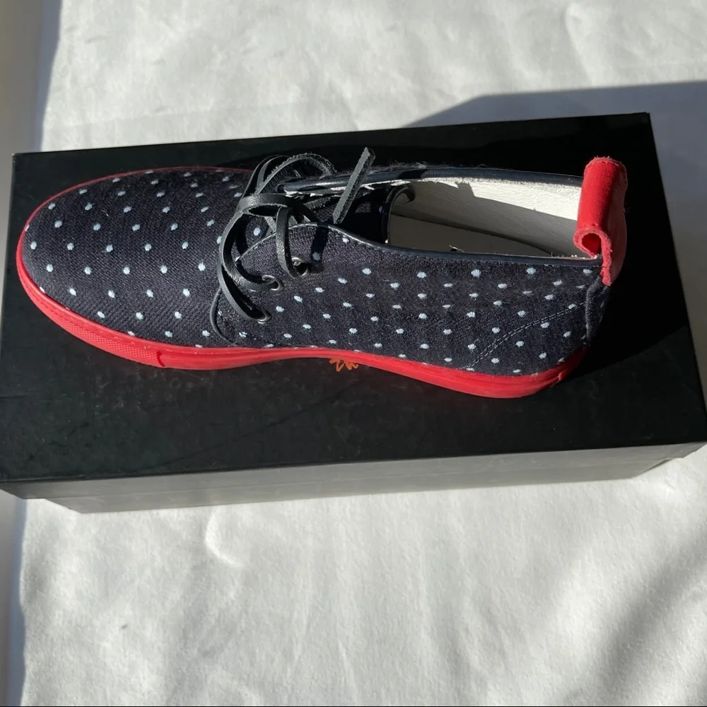 Del Toro, New, Polka Dot Sunbrella Alto Chukka